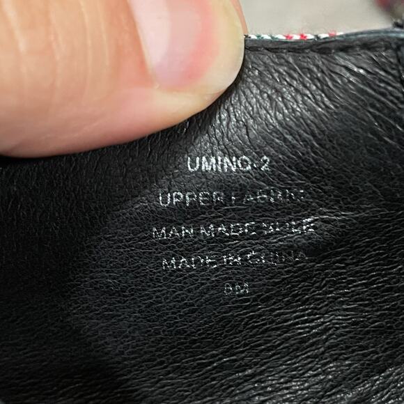 Jeffrey Campbell Umino Plaid Platform Mary Jane Pump Womens Size 8 Christmas Red - Picture 8 of 11